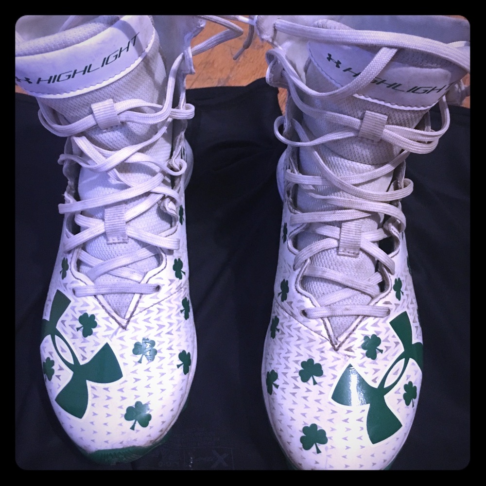 Underarmour lacrosse cleats boys 3.5